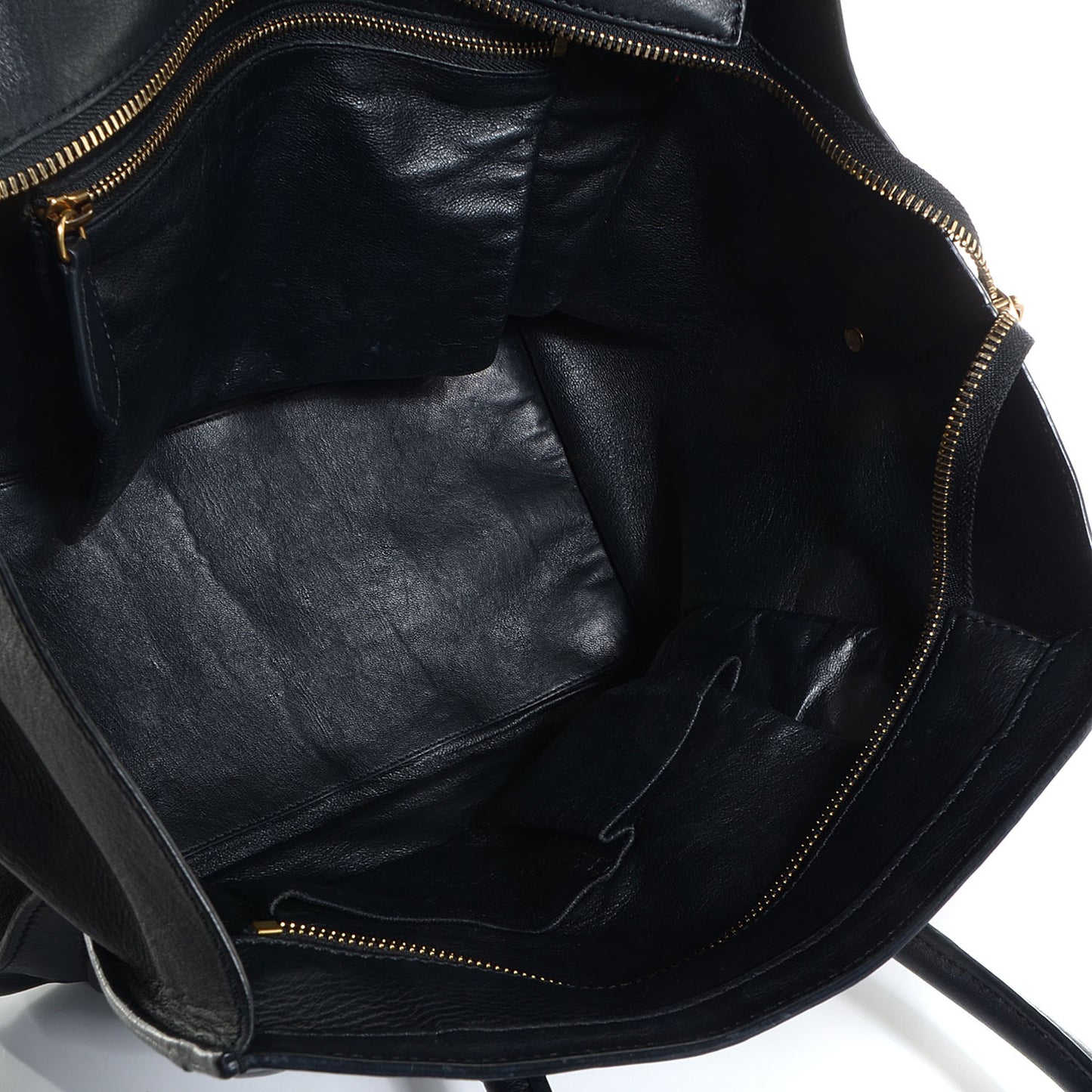 Smooth Calfskin Mini Luggage Black
