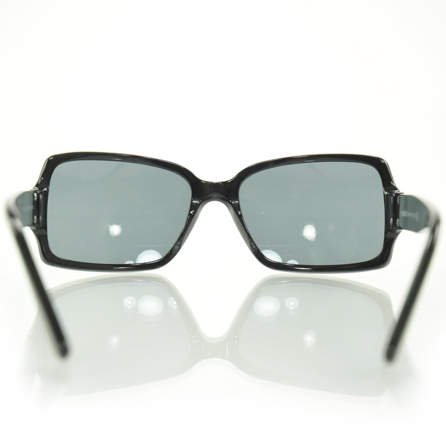 Chanel CC Sunglasses 5030 Black 4 of 7