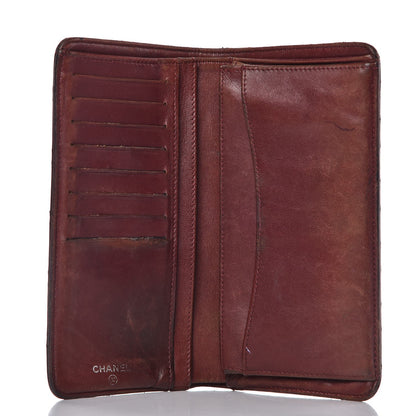 Chanel Lambskin Quilted Yen Wallet Black 5 of 17