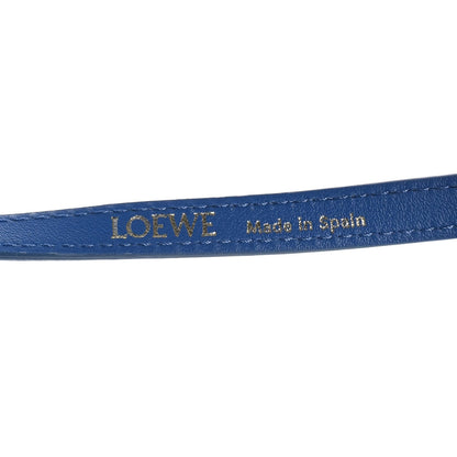 Loewe Crackle Patent Calfskin Medium Flamenco Knot Bag Royal Blue 7 of 7