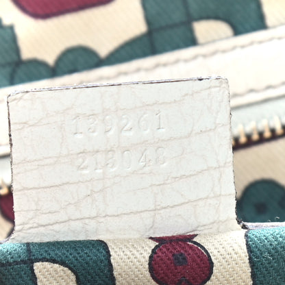 Gucci Monogram Small Jolicoeur Tote White 7 of 16