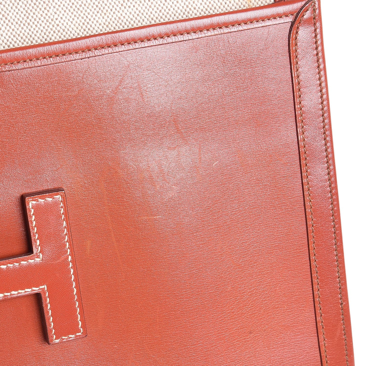 Hermes Box Jige PM Clutch Brique 10 of 11