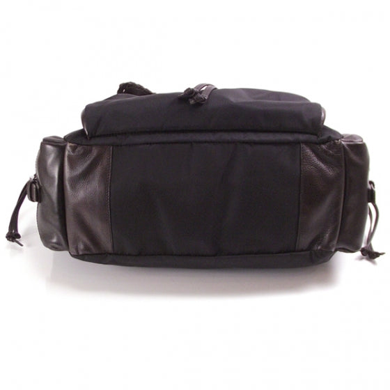 Nylon Shoulder Bag Black