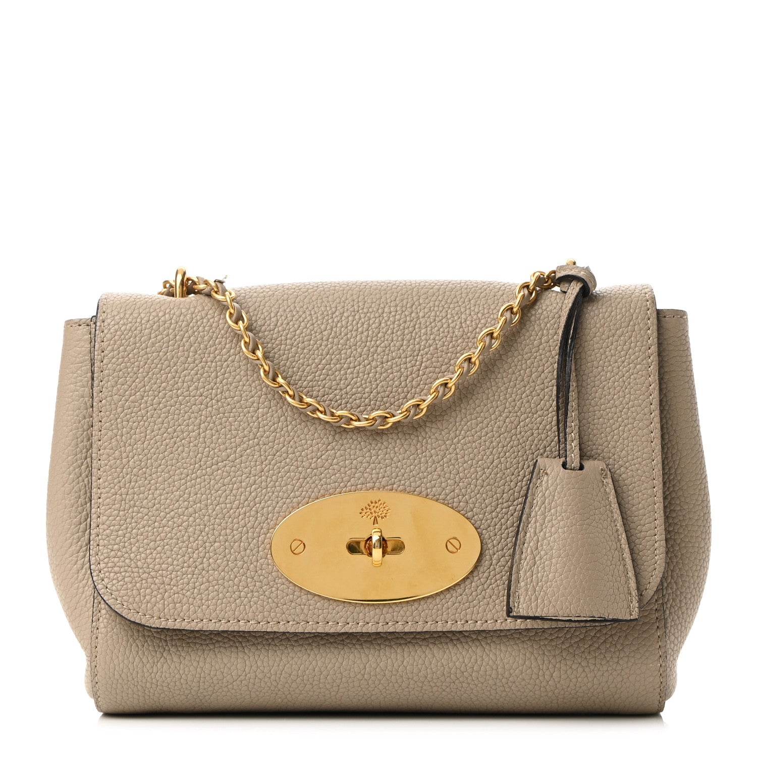 Mulberry Small Classic Grain Small Lily Solid Grey 1 of 9