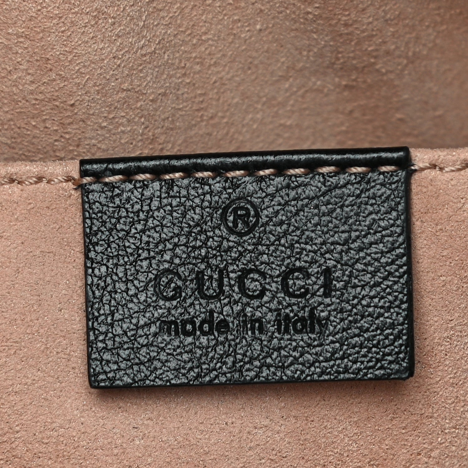 Gucci Monogram Matelasse Diagonal Small GG Marmont Chain Shoulder Bag Beige Black 7 of 11