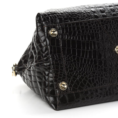 Jimmy Choo Calfskin Crocodile Embossed Bag 8 of 11