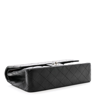 Chanel Lambskin Quilted Medium Double Flap Black 4 of 10