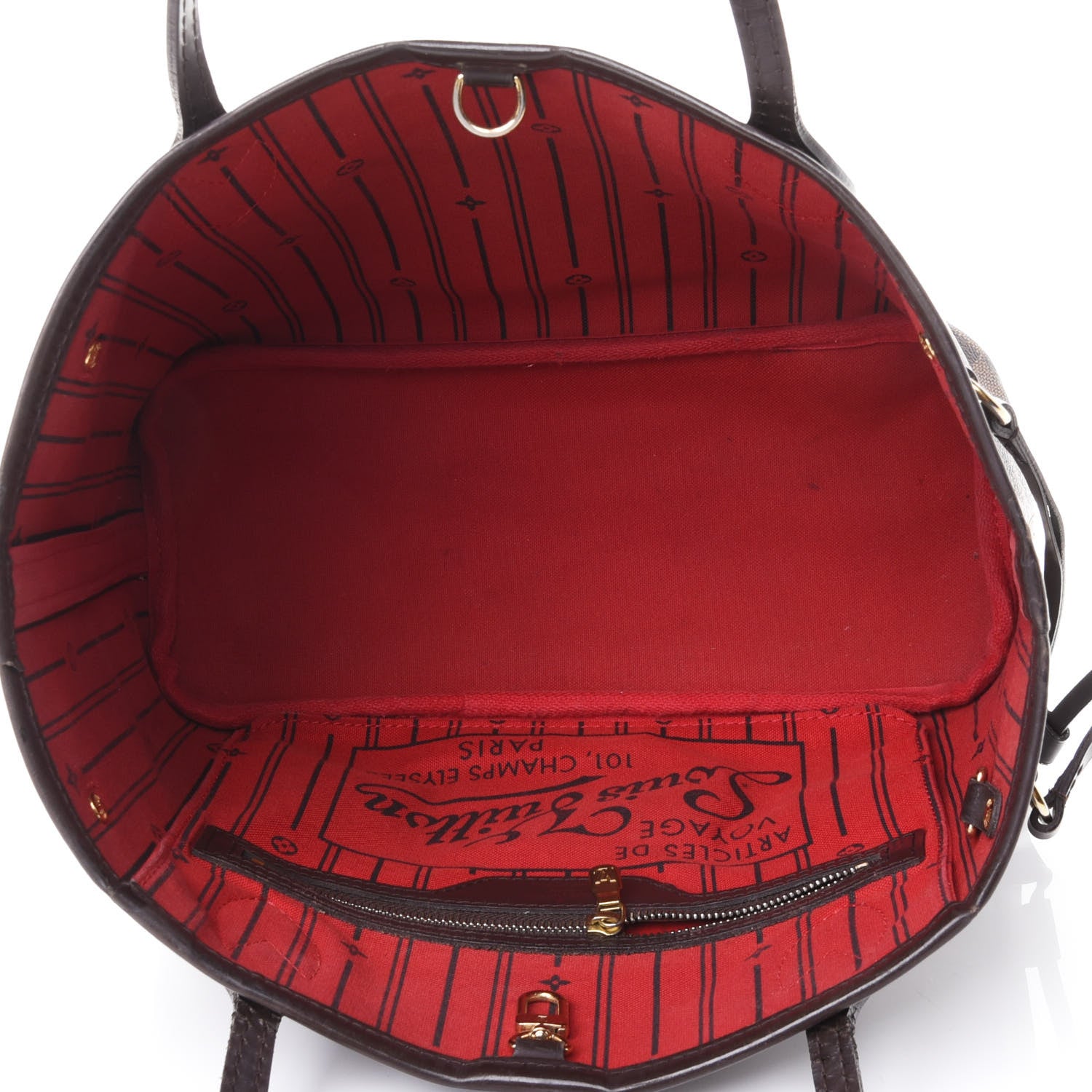 Louis Vuitton Damier Ebene Neverfull PM 7 of 8