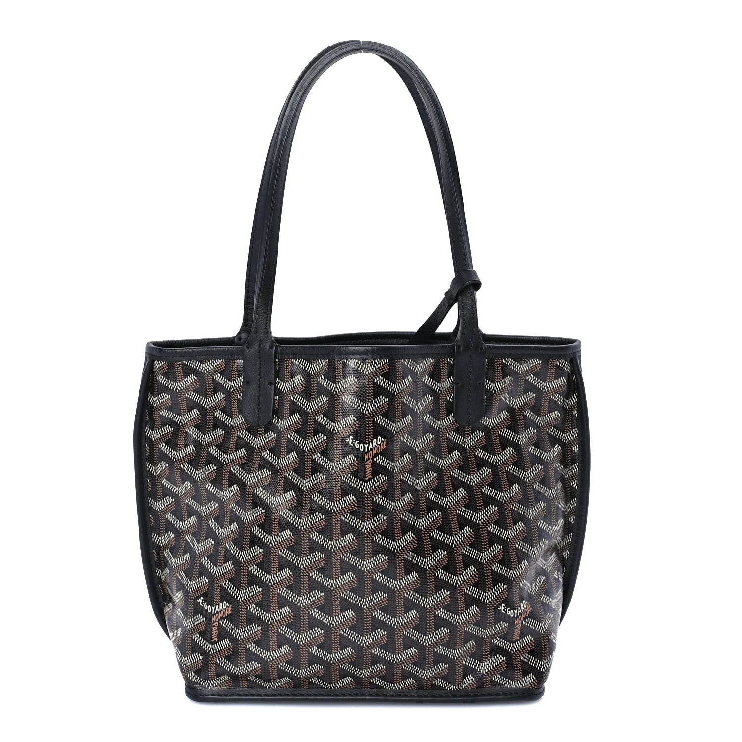 Goyard ine Reversible Mini Anjou Black 2 of 7