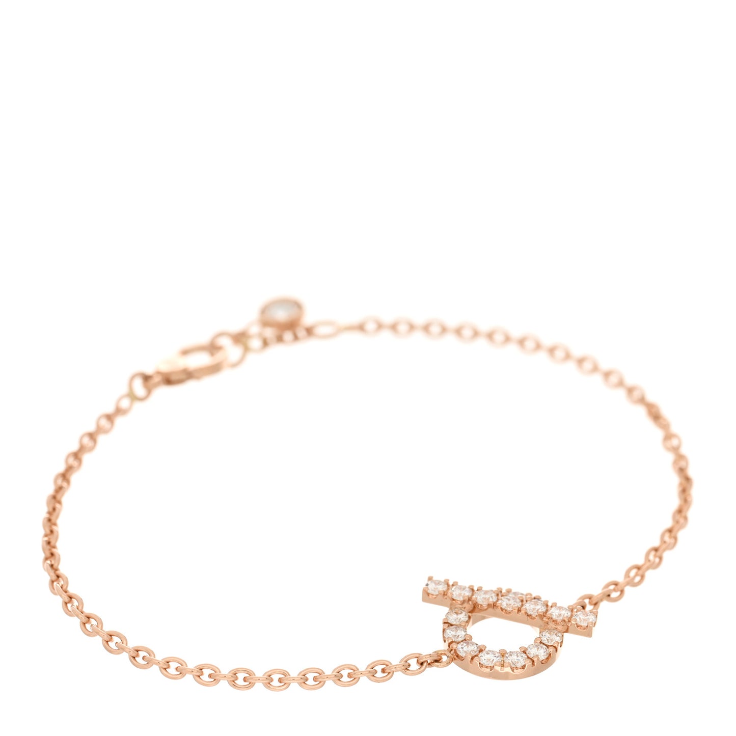 18K Rose Gold Diamond Finesse Bracelet SH