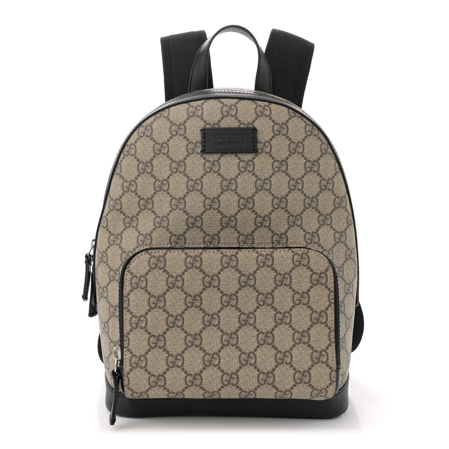 GG Supreme Monogram Small Eden Day Backpack Black