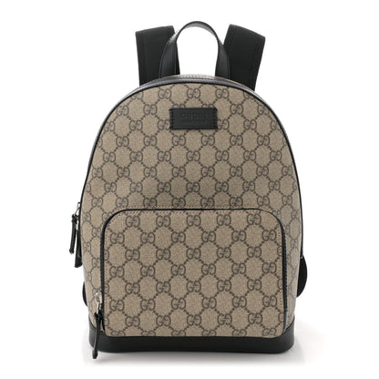Gucci GG Supreme Monogram Small Eden Day Backpack Black 1 of 7