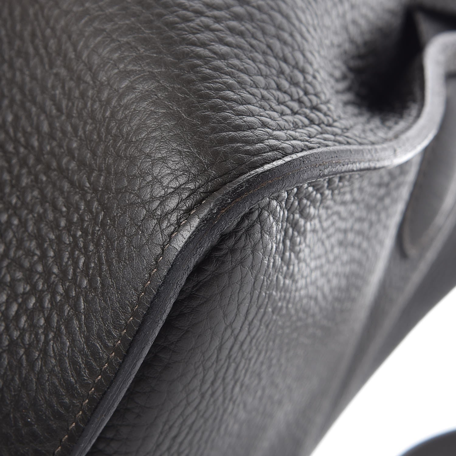 Hermes Taurillon Clemence Bicolor Jypsiere 34 Ardoise Gris Tourterelle 12 of 12