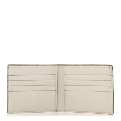 Hermes Shiny Alligator MC2 Copernic Compact Wallet Gris Tourterelle 5 of 10