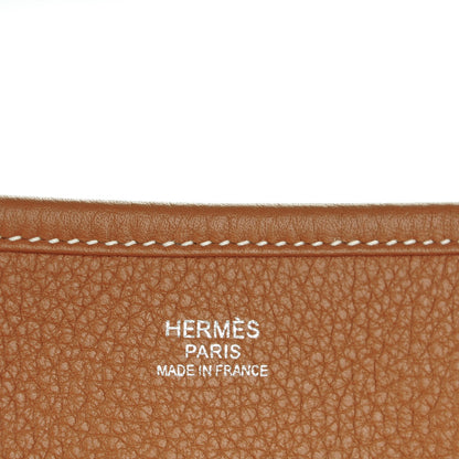 Hermes Taurillon Clemence Evelyne III GM Gold 6 of 7