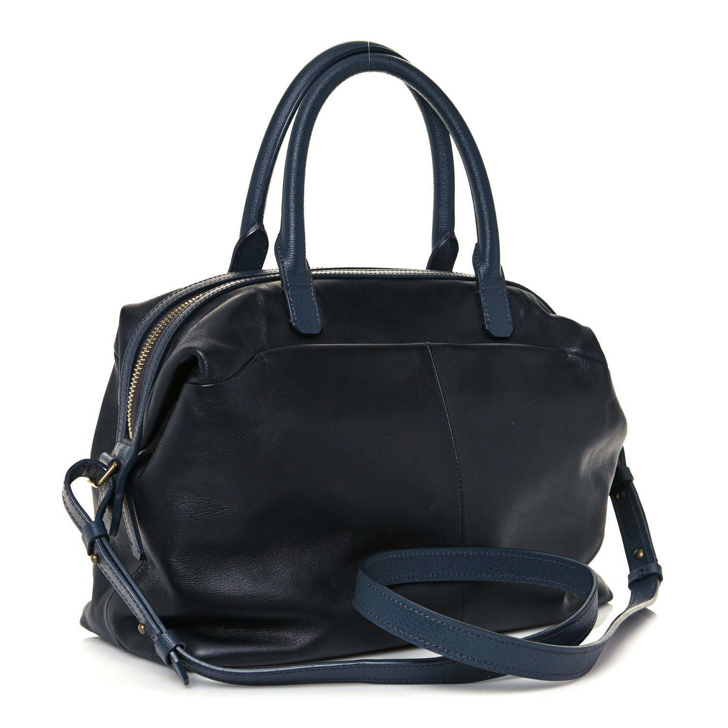 Lanvin Calfskin Padam Bowling Bag Black 3 of 12