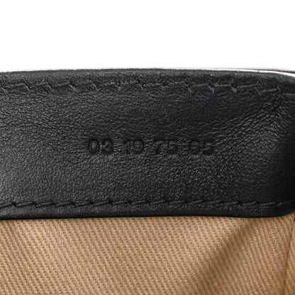 Chloe Calfskin Crocodile Embossed Mini C Double Carry Full Blue 7 of 10