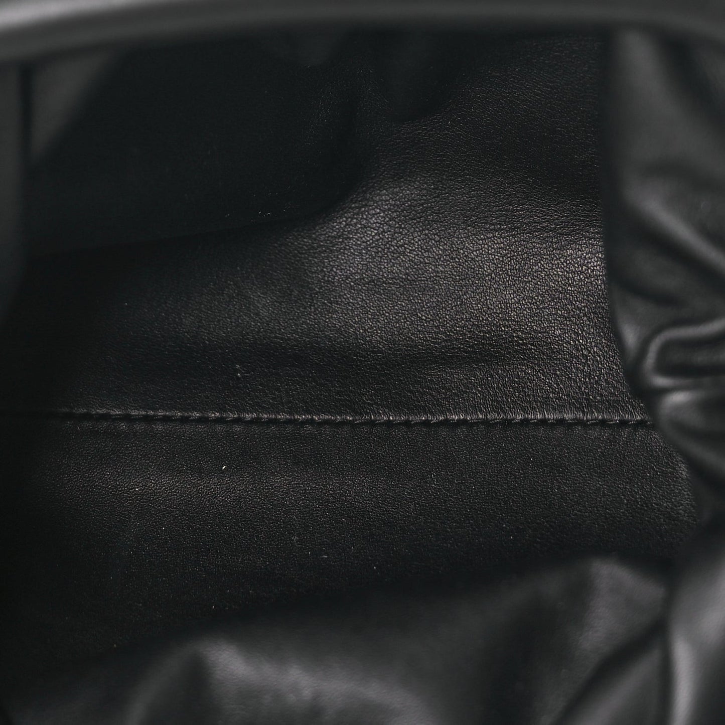 Butter Calfskin The Mini Pouch Black