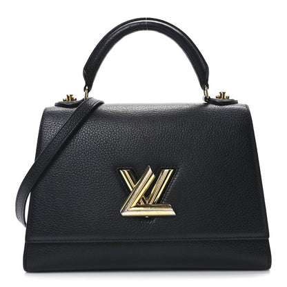 Louis Vuitton Taurillon Twist One Handle MM Black 1 of 7