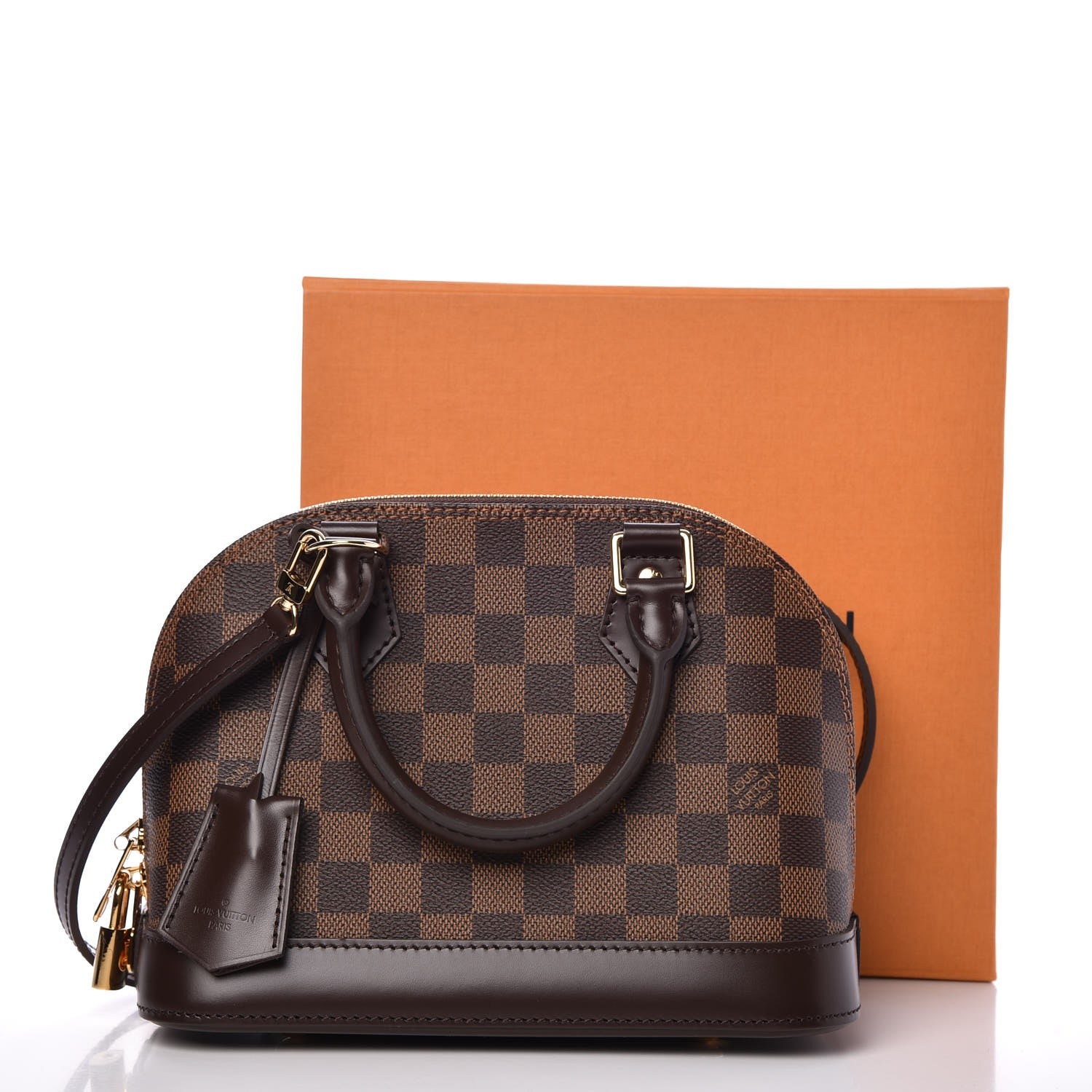 Louis Vuitton Damier Ebene Alma BB 7 of 7