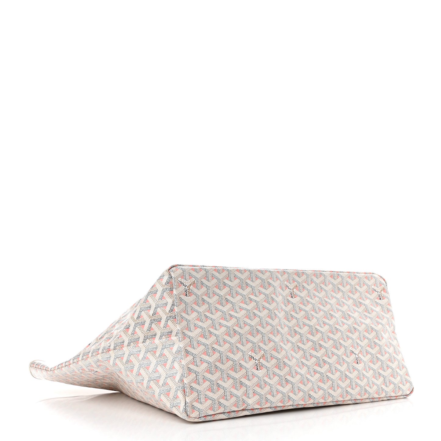 Goyardine Saint Louis Claire Voie GM White Pink