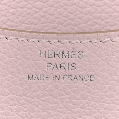 Hermes Evercolor Constance Slim Wallet Mauve Pale 8 of 10
