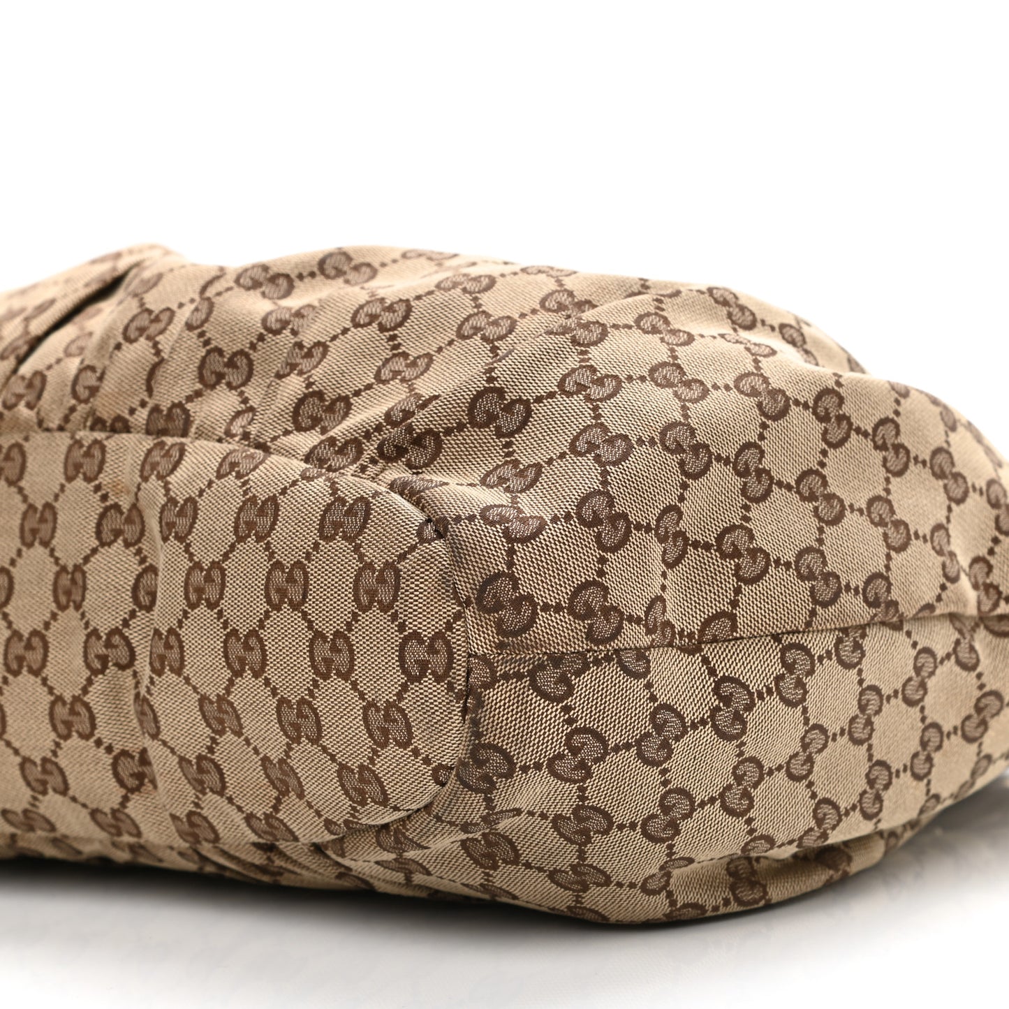 Monogram Studded Pelham Tote Dark Brown