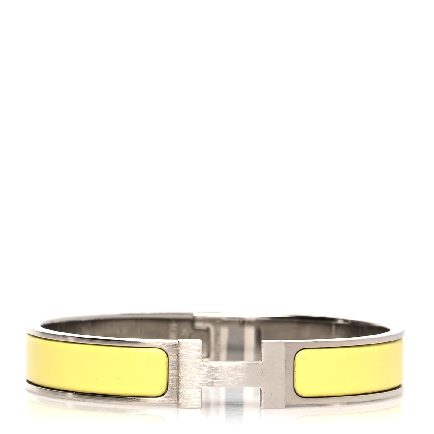 Matte Enamel Narrow Clic Clac HH Bracelet T5 Lime