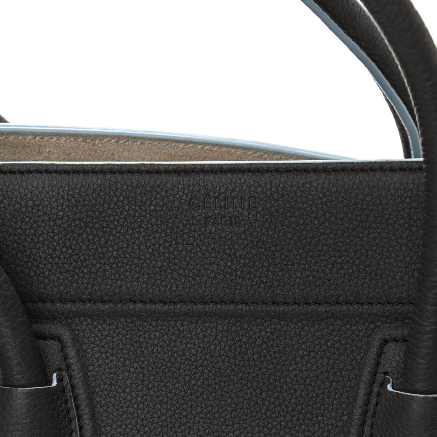 Baby Grained Calfskin Medium Phantom Luggage Anthracite