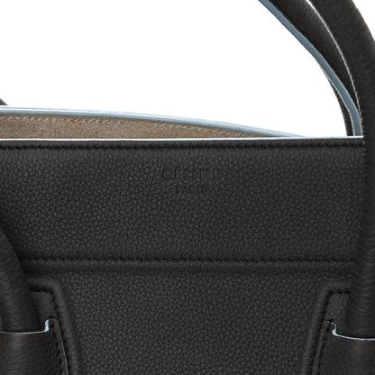 Celine Baby Grained Calfskin Medium Phantom Luggage Anthracite 6 of 17