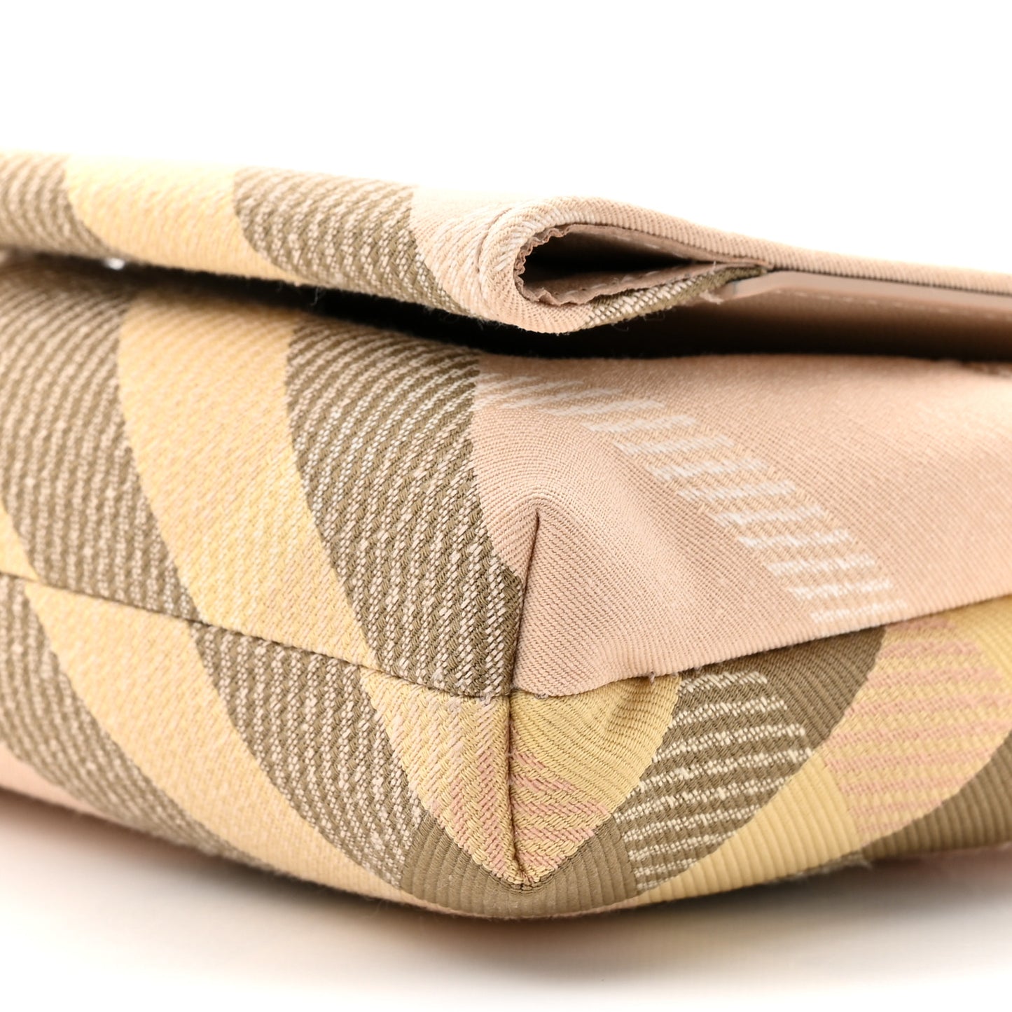 Jacquard Check Soft Snip Mini Chain Bag Teacup