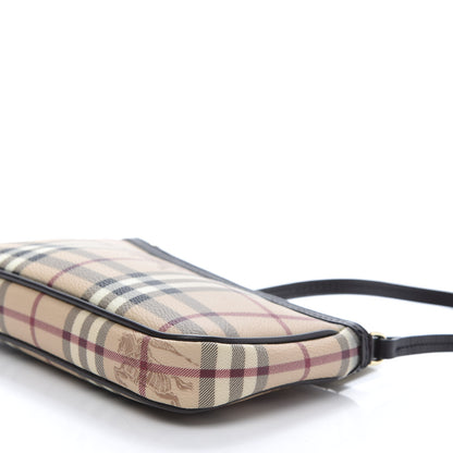 Burberry Haymarket Check Sling Bag Chocolate 7 of 10