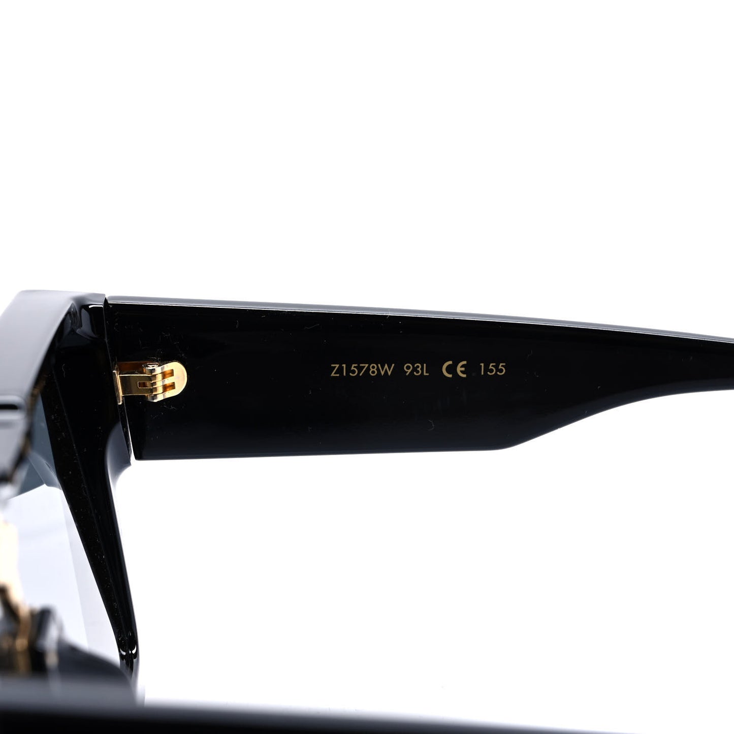 Acetate Swarovski Crystal Cyclone Sunglasses Z1578W Black