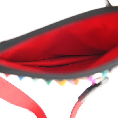 Christian Louboutin Empire Calfskin Spikes Loubilab Clutch Black Multicolor 5 of 10