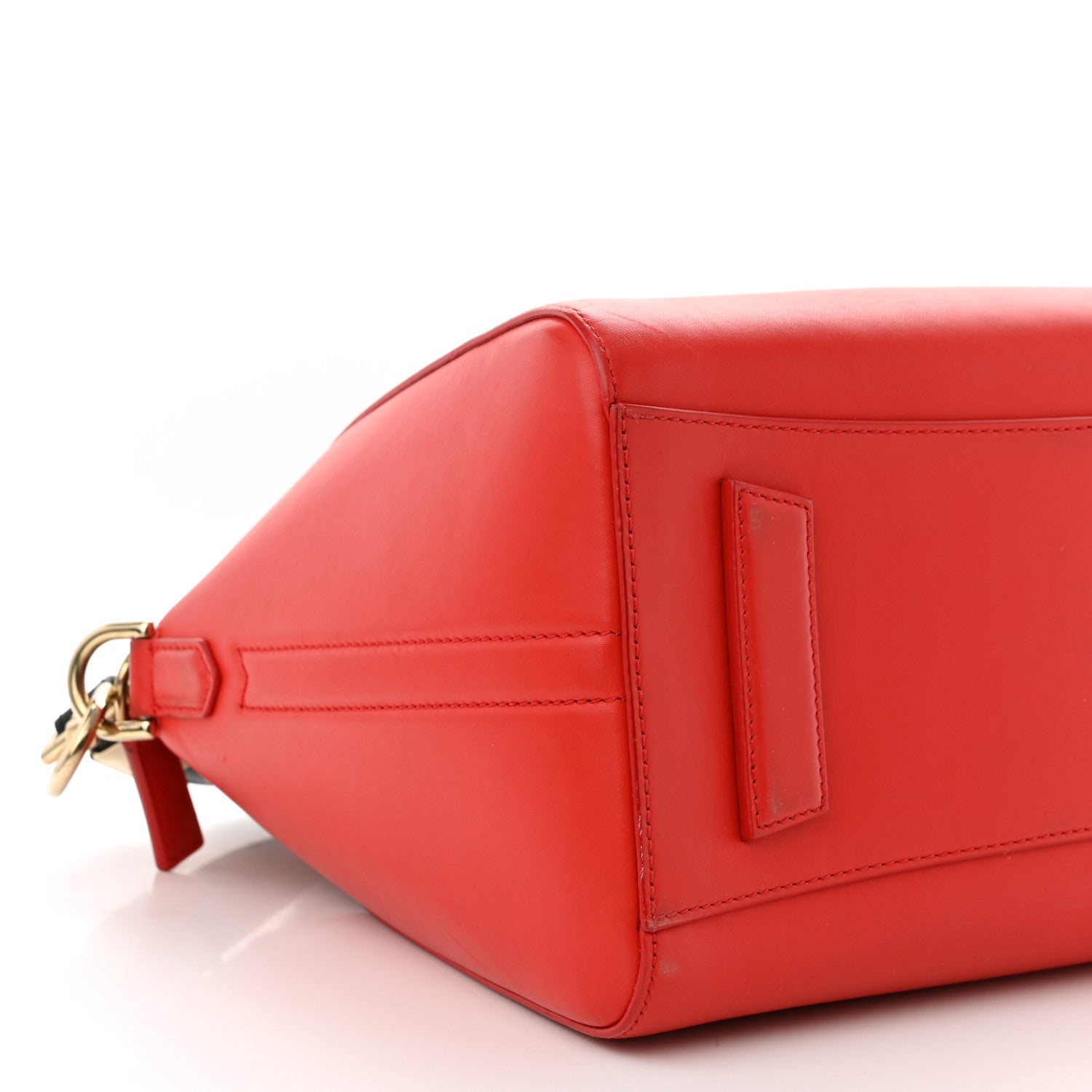 Givenchy Smooth Calfskin Small Bi-Color Antigona Red Black 9 of 12