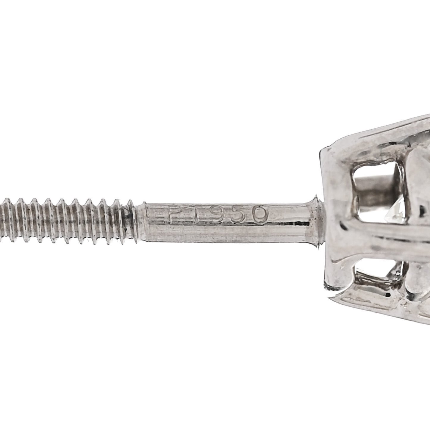 Platinum Diamond .36ctw Solitaire Earrings