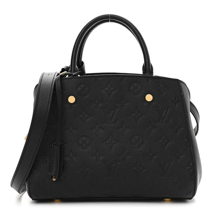 Louis Vuitton Empreinte Montaigne BB Black 1 of 12