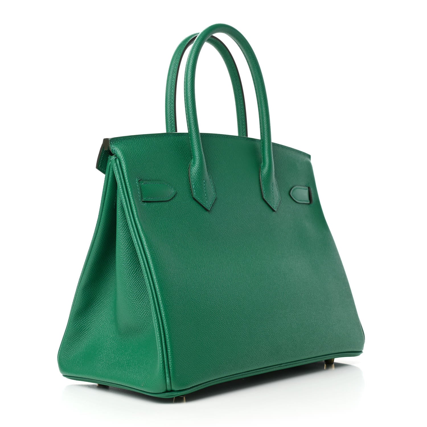 Hermes Epsom Birkin 30 Vert Vertigo 2 of 14