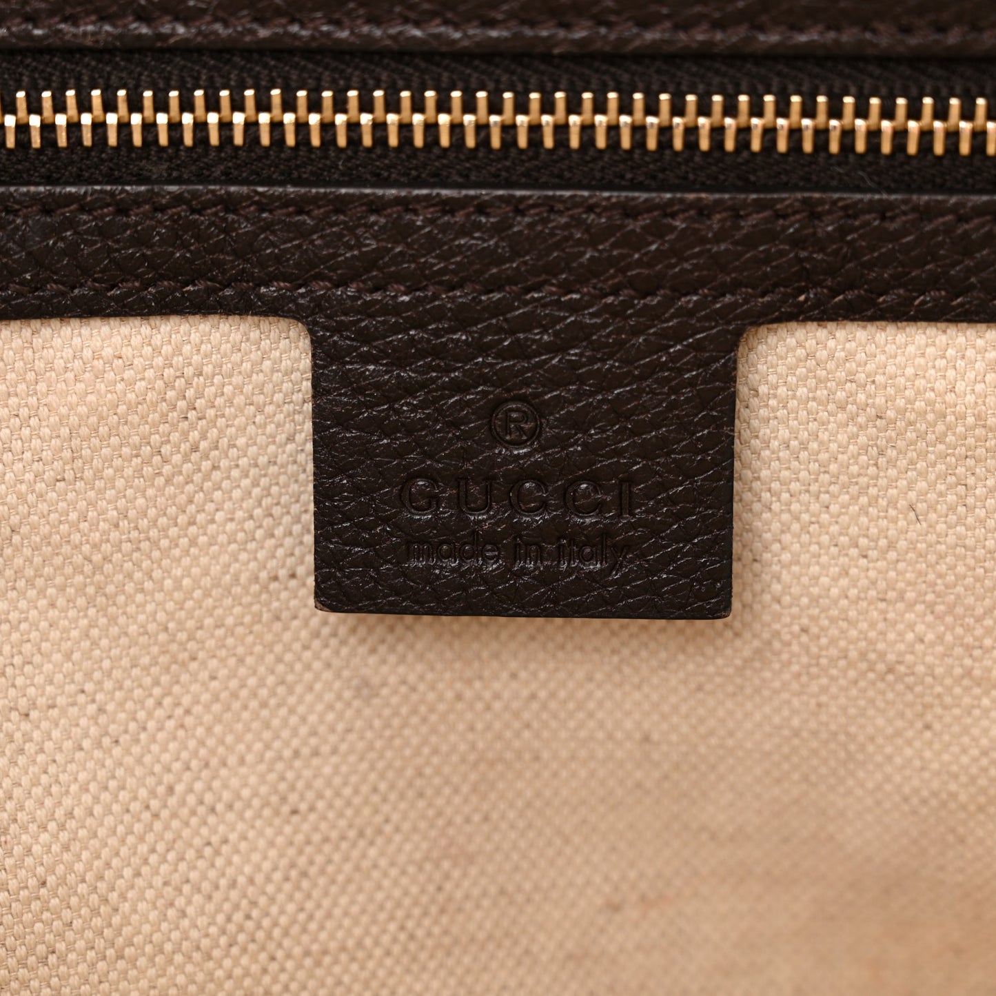 Monogram Vintage Web Medium Webby Bee Boston Dark Brown