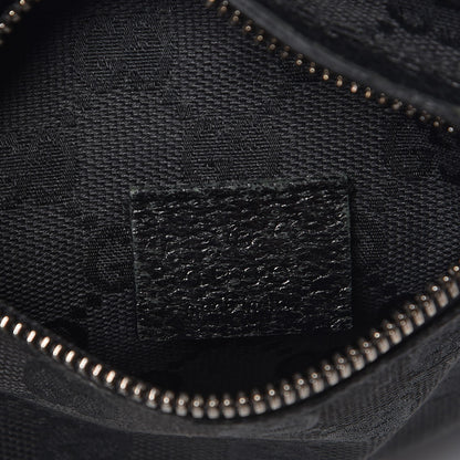 Gucci GG Monogram Double Pocket Belt Bag Black 6 of 7