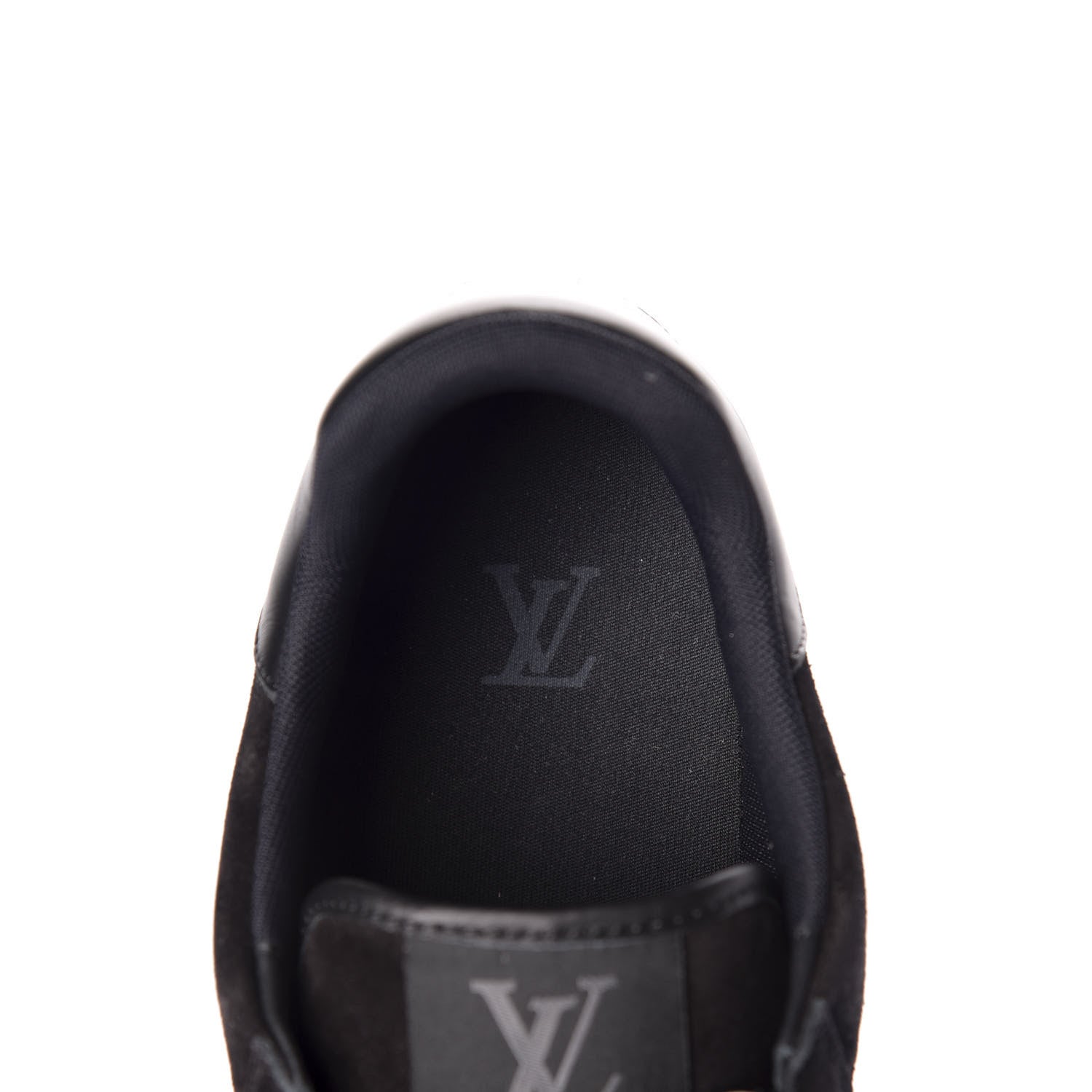 Louis Vuitton Suede Uniform Sneakers 9.5 Black 7 of 10