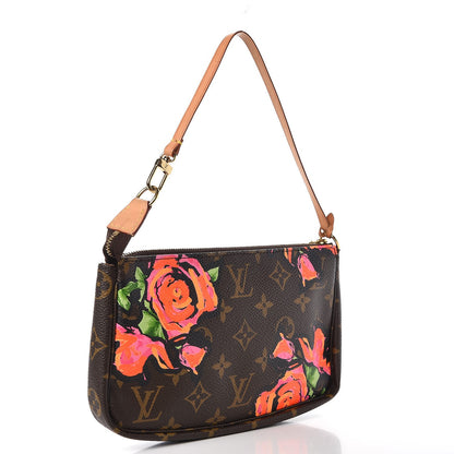 Louis Vuitton Monogram Roses Pochette Accessories 3 of 8