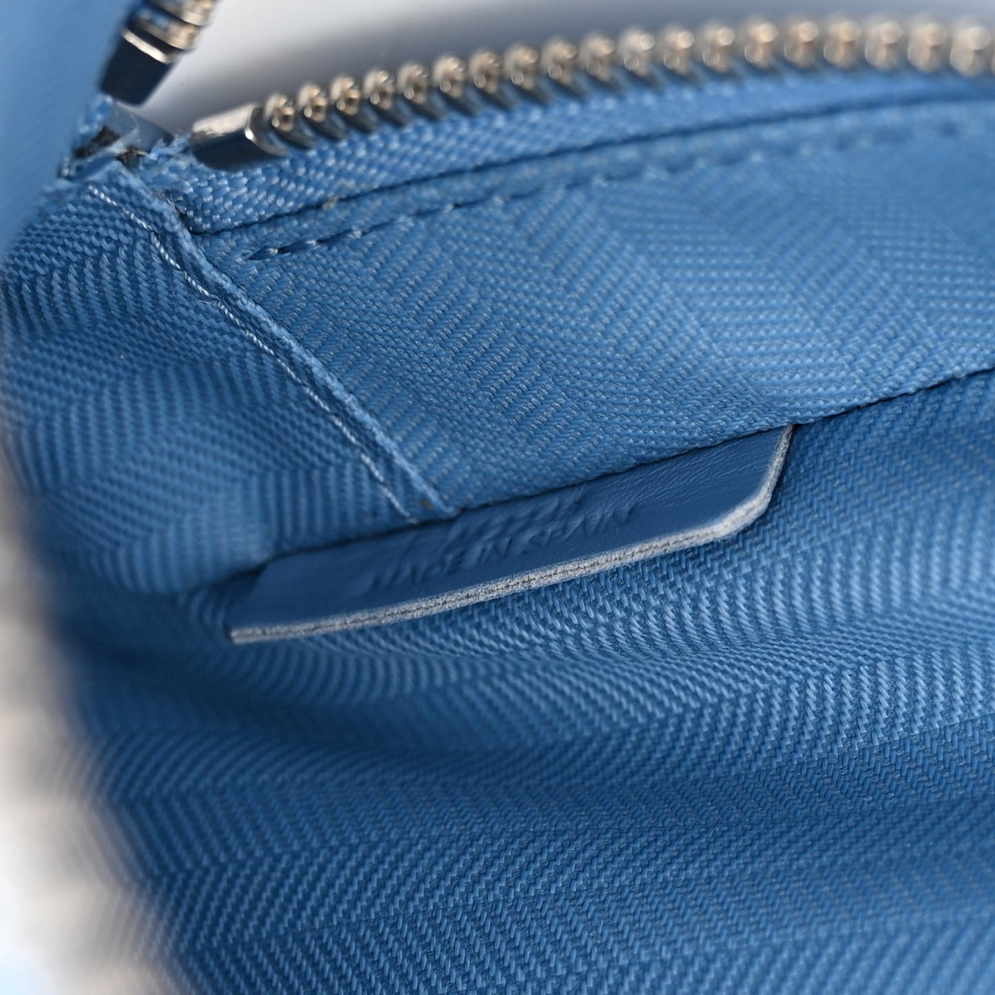 Satin Calfskin Mini Camera Bag Olympic Blue