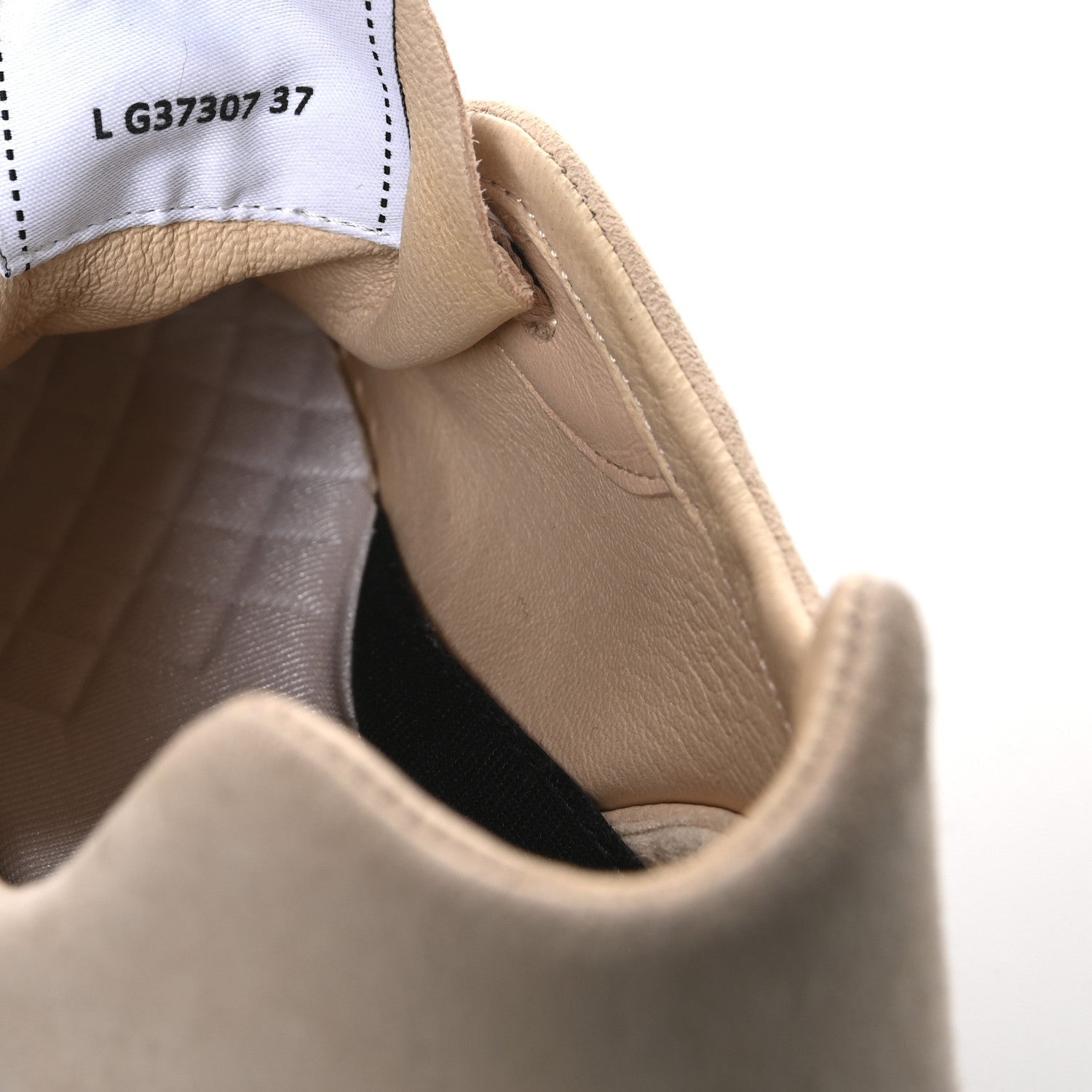 Chanel Suede Goatskin CC Sneakers 37 Light Pink 7 of 7