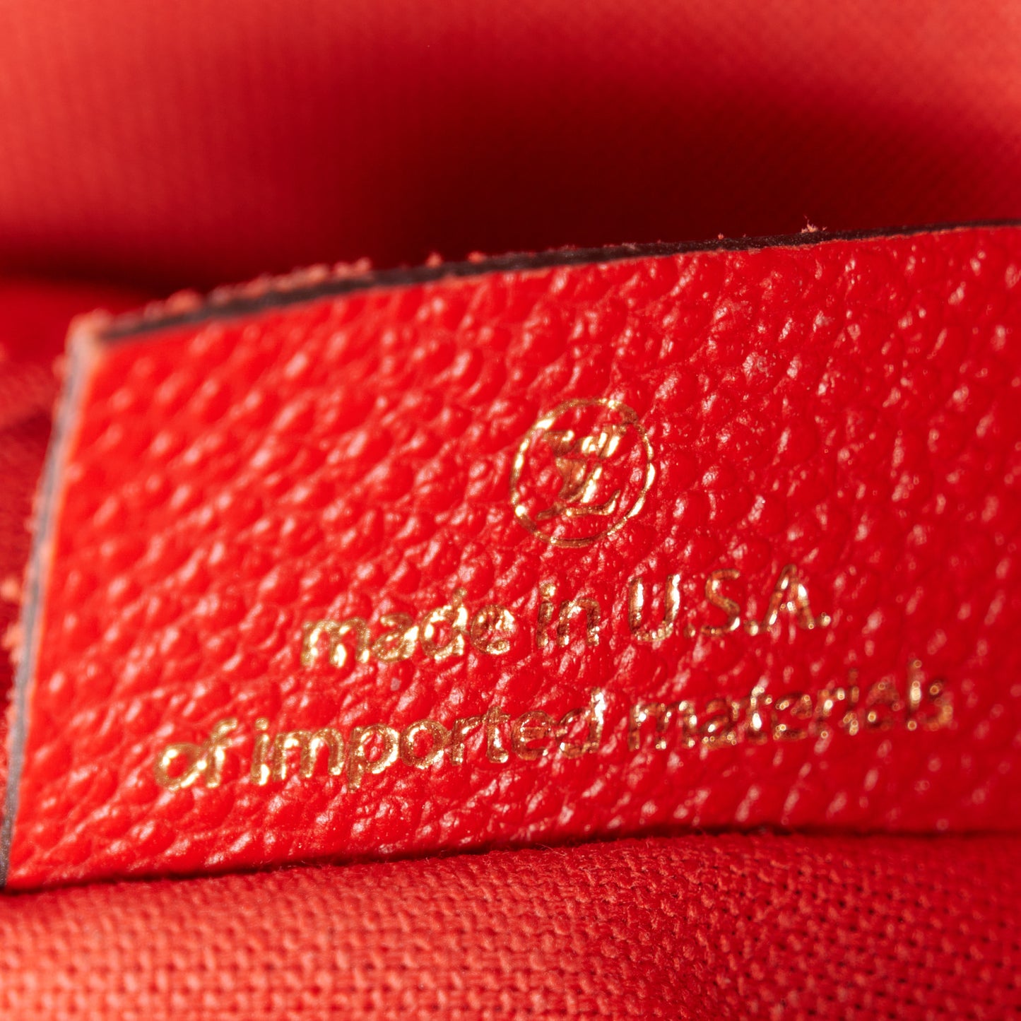 Monogram Pallas Clutch Cherry