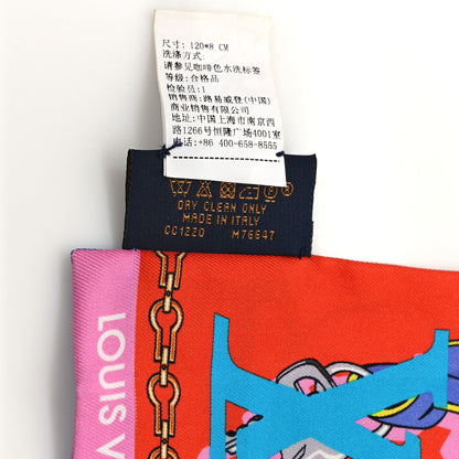 Louis Vuitton Silk Monogram Tribute To Bandeau Multicolor 4 of 6