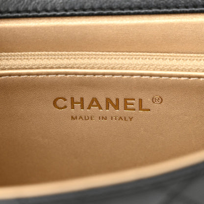 Chanel Lambskin Quilted Small Chic Pearls Flap Black 6 of 7