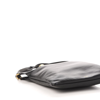 Celine Lambskin Shoulder Bag Black 8 of 11