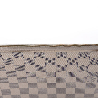 Louis Vuitton Damier Azur Neverfull MM GM Pochette 7 of 10