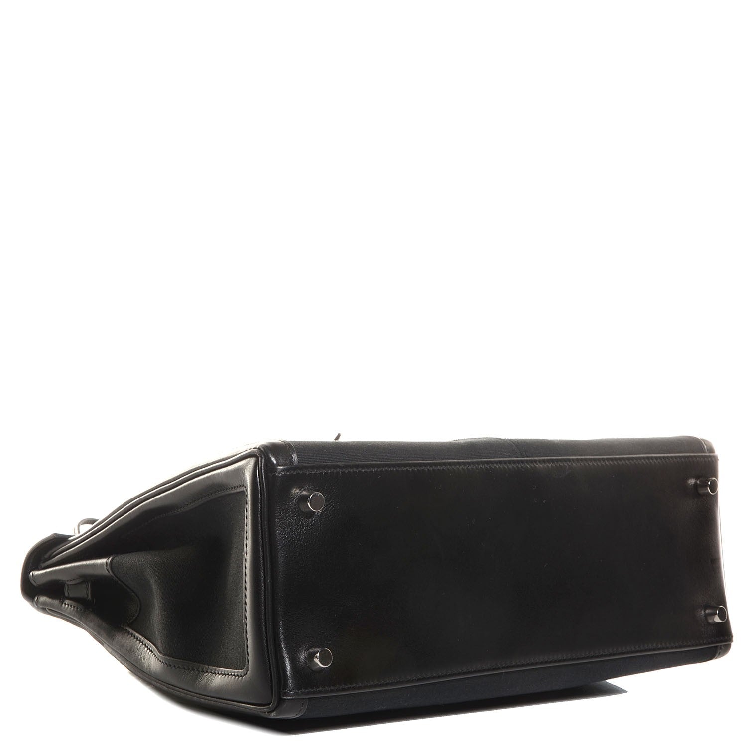 Hermes Box Toile Lakis Kelly 32 Black 4 of 24